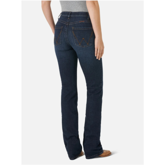 Wrangler® Womens Ultimate Riding Jean Willow Bootcut Size 9 Western Cowgirl A8 - Picture 1 of 9